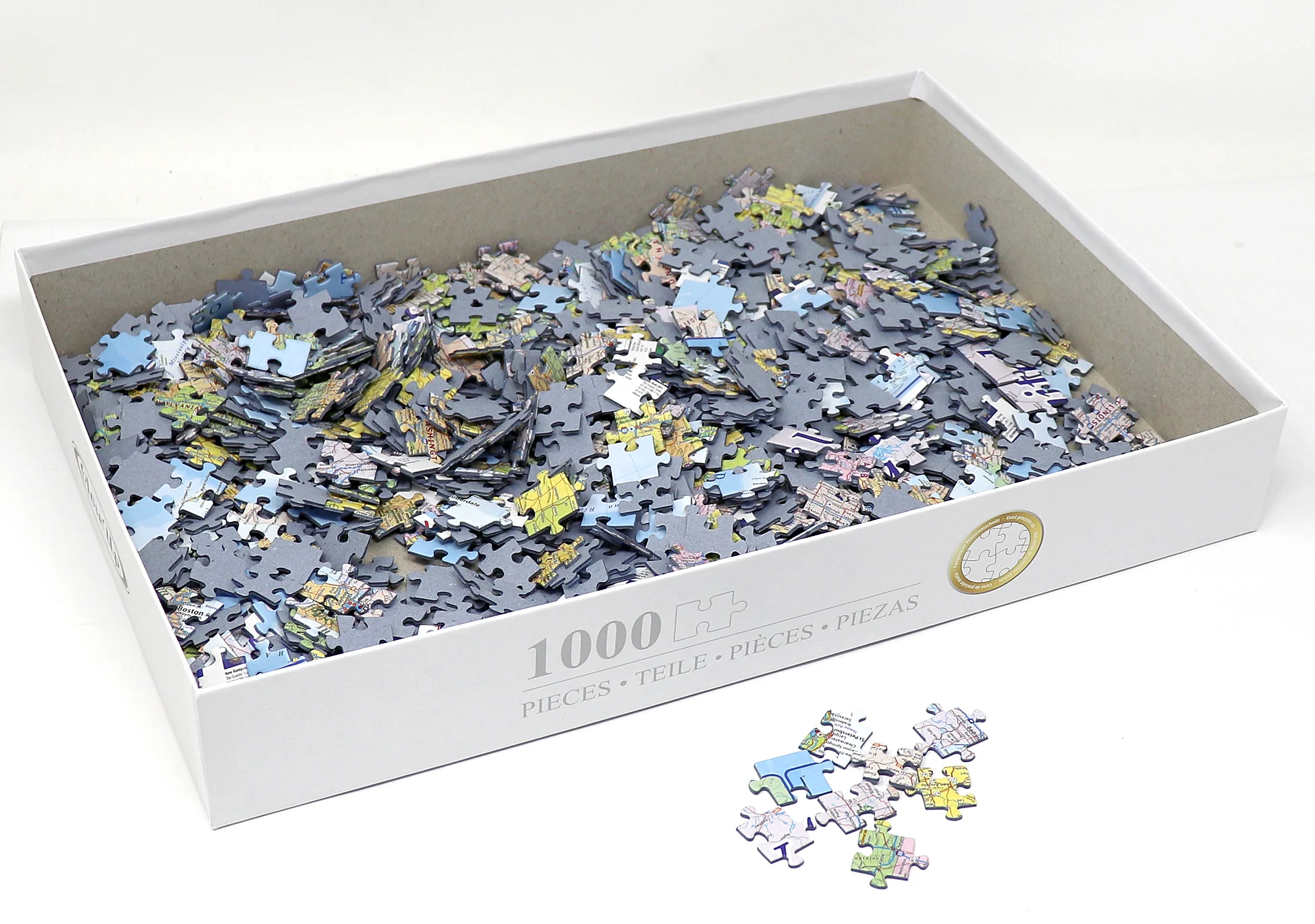 USA Karte Puzzle 1000 Teile MAPS IN MINUTES - Image 5