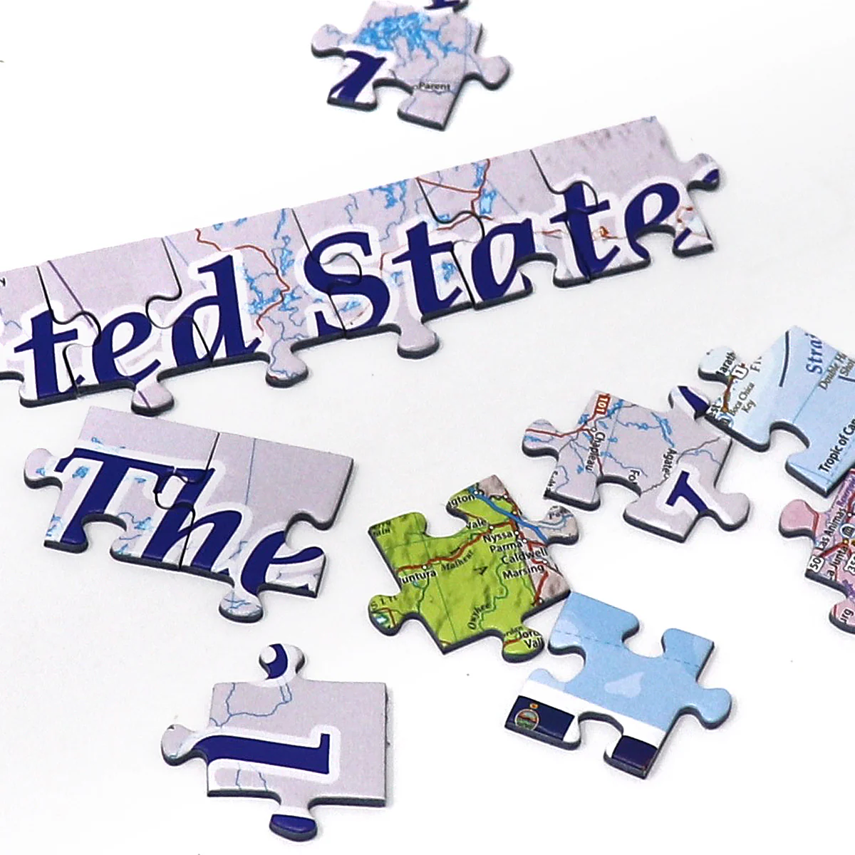 USA Karte Puzzle 1000 Teile MAPS IN MINUTES - Image 6