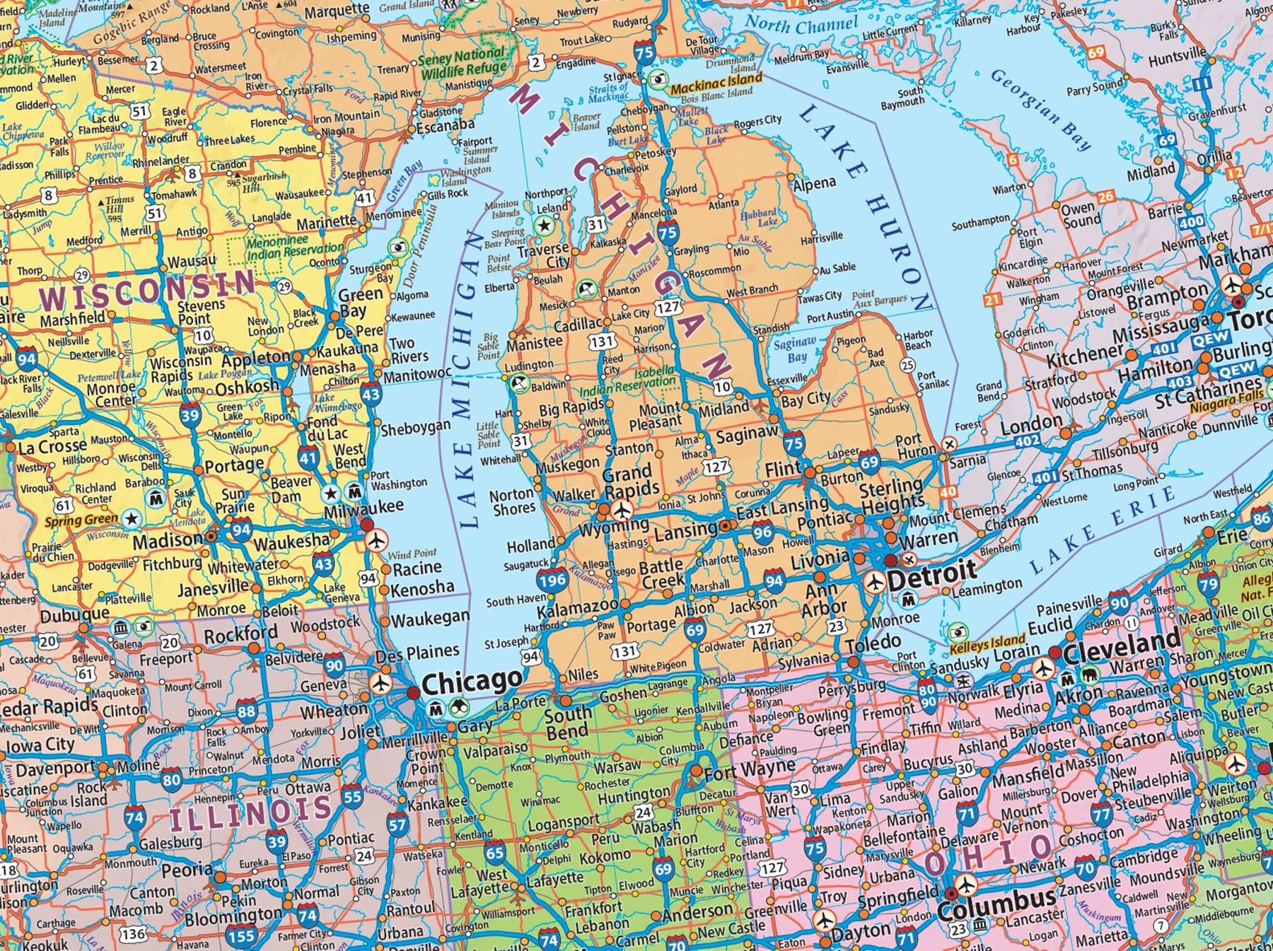 USA XXL Poster - MAPS IN MINUTES - Image 7