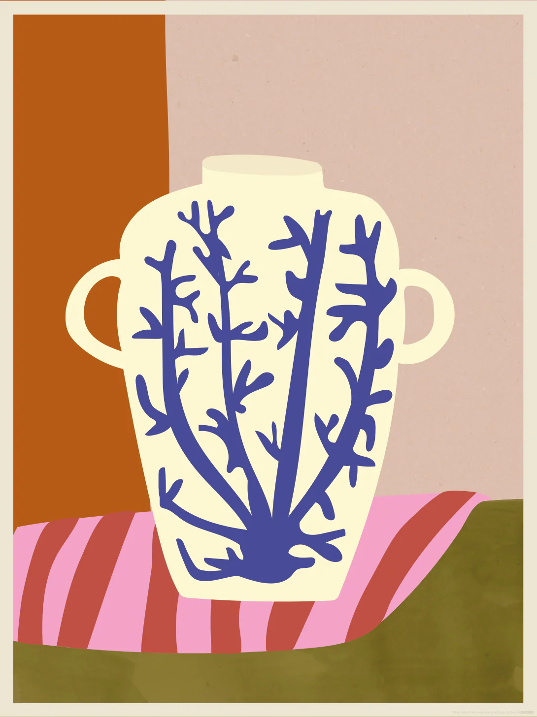 Vase Kunstdruck