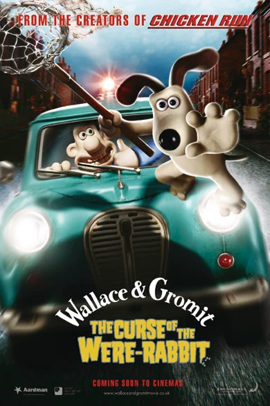 Postkarte Wallace & Gromit the Curse of the Were-Rabbit
