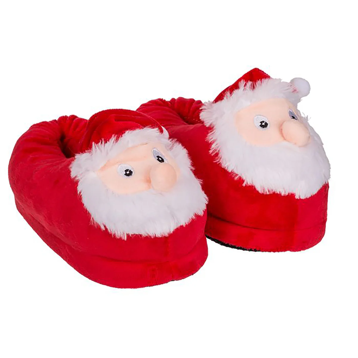 Weihnachtsmann Hausschuhe Plüsch Kinder