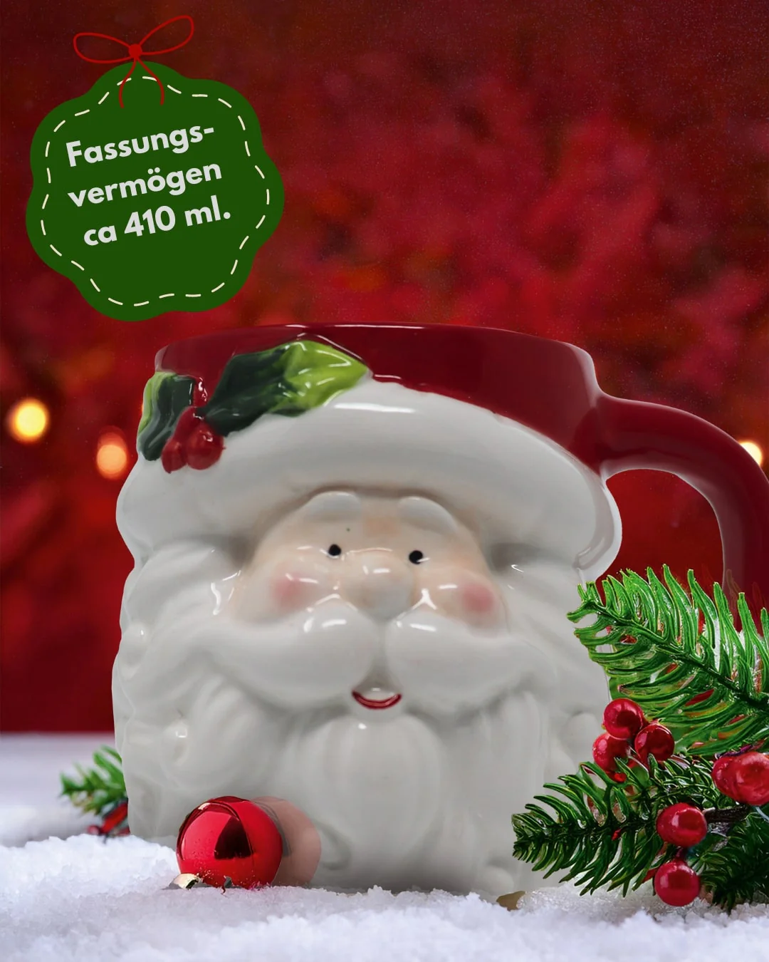 Weihnachtsmann Tasse 3D - Image 3