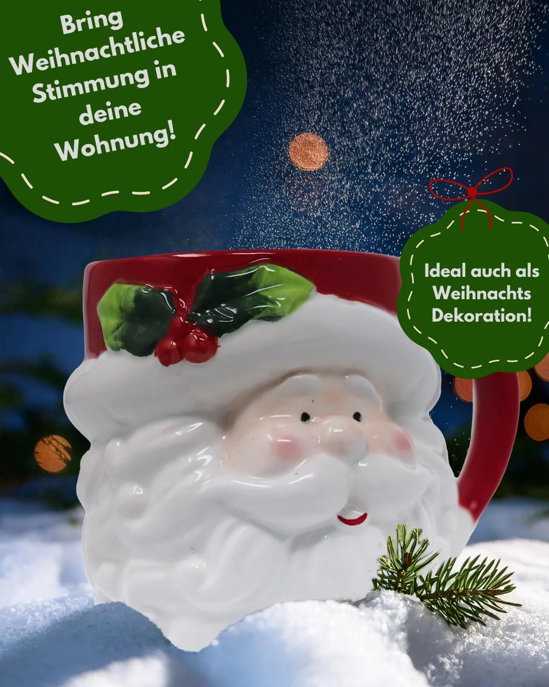 Weihnachtsmann Tasse 3D - Image 4