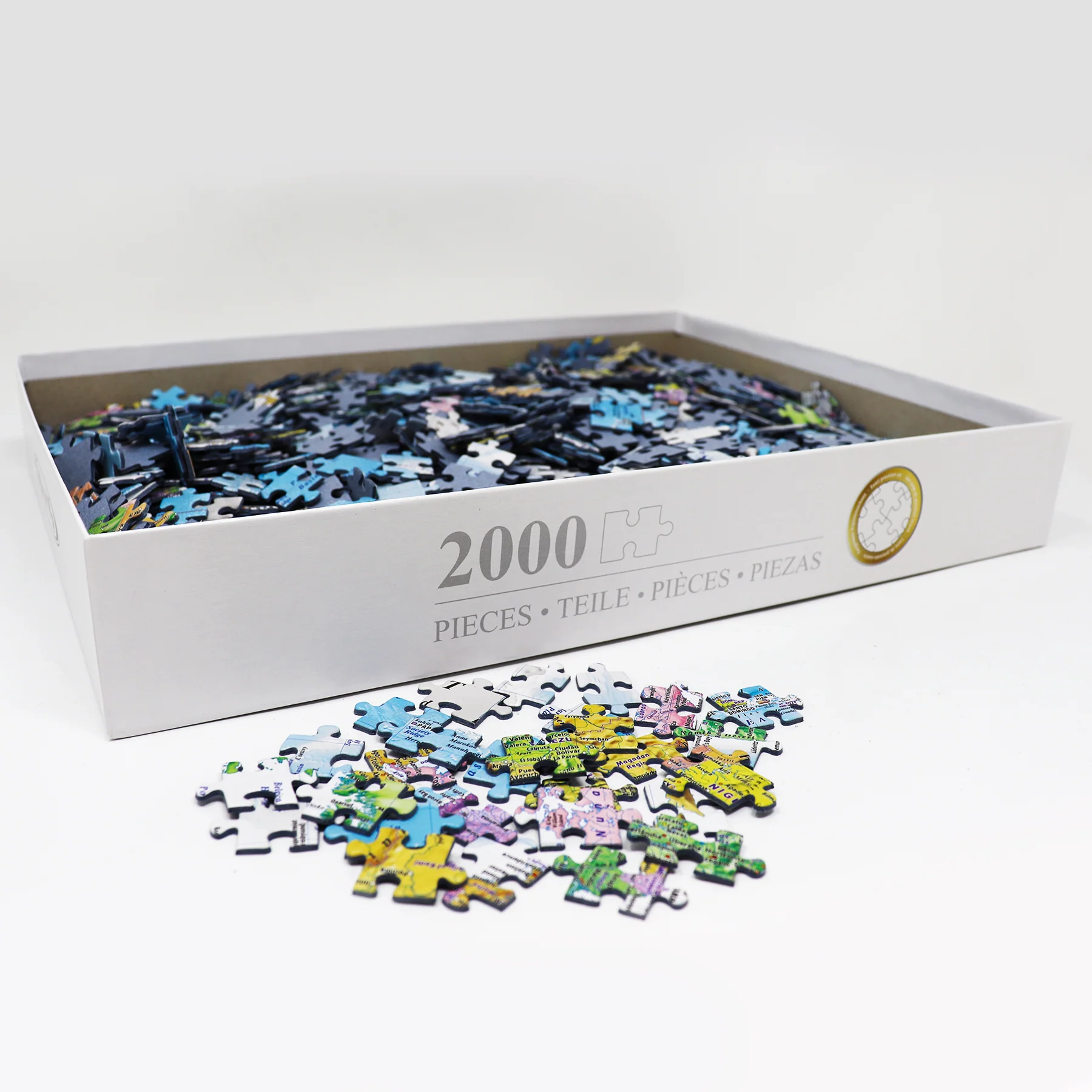 Weltkarte Puzzle 2000 Teile MAPS IN MINUTES - Image 6