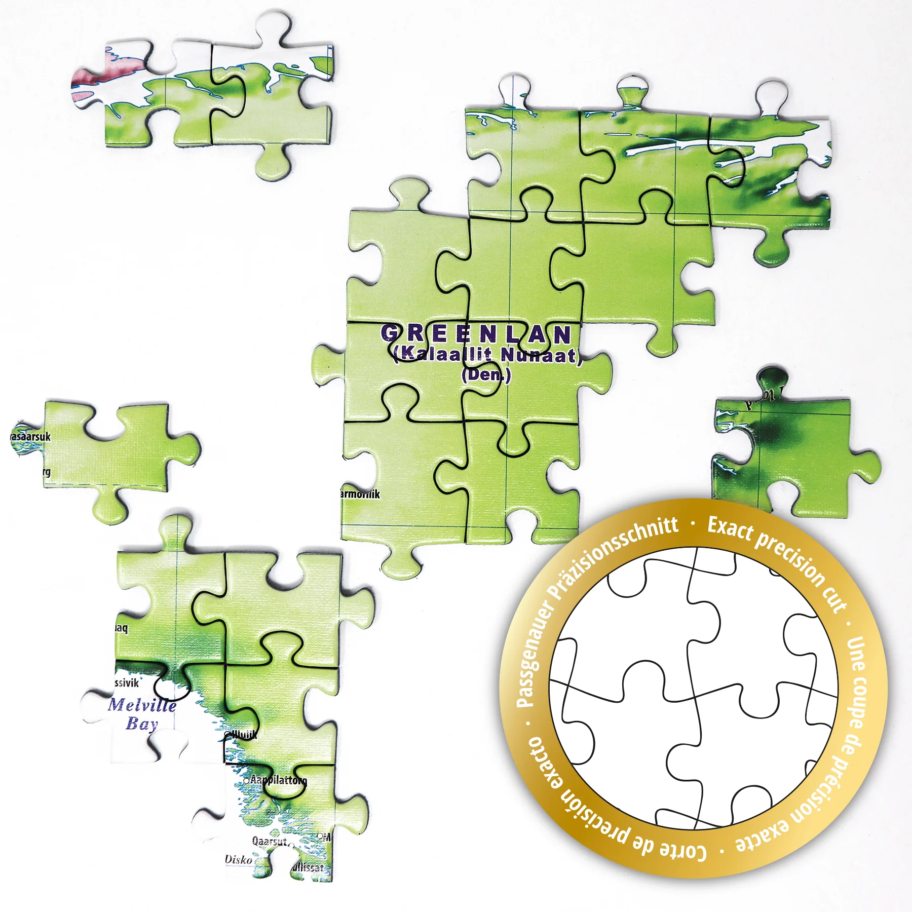 Weltkarte Puzzle 2000 Teile MAPS IN MINUTES - Image 7