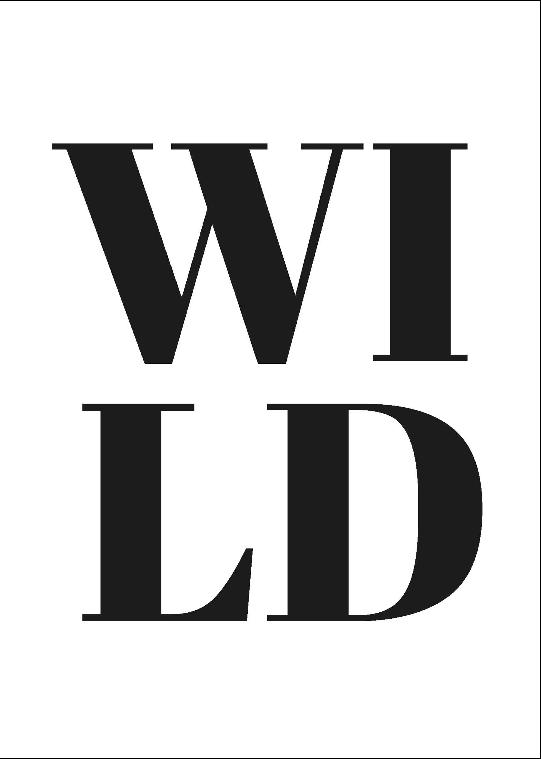 Wild Druck Din A4