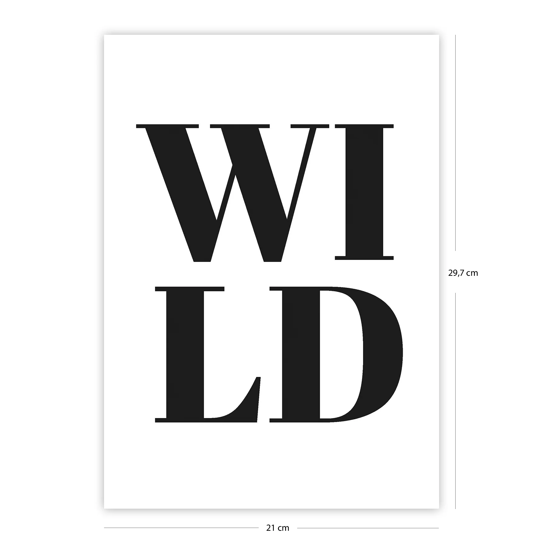 Wild Druck Din A4 - Image 4
