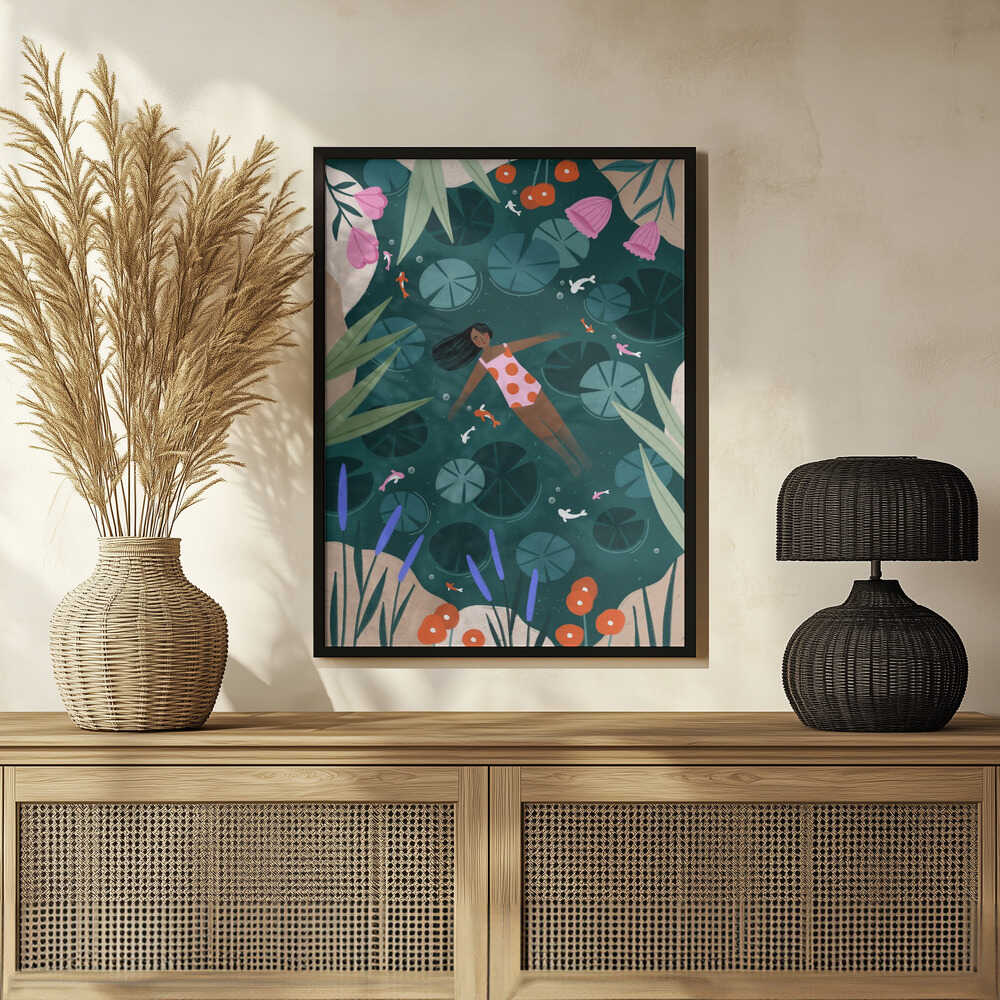 Wild Swimming von Bea Müller - Poster - Image 3