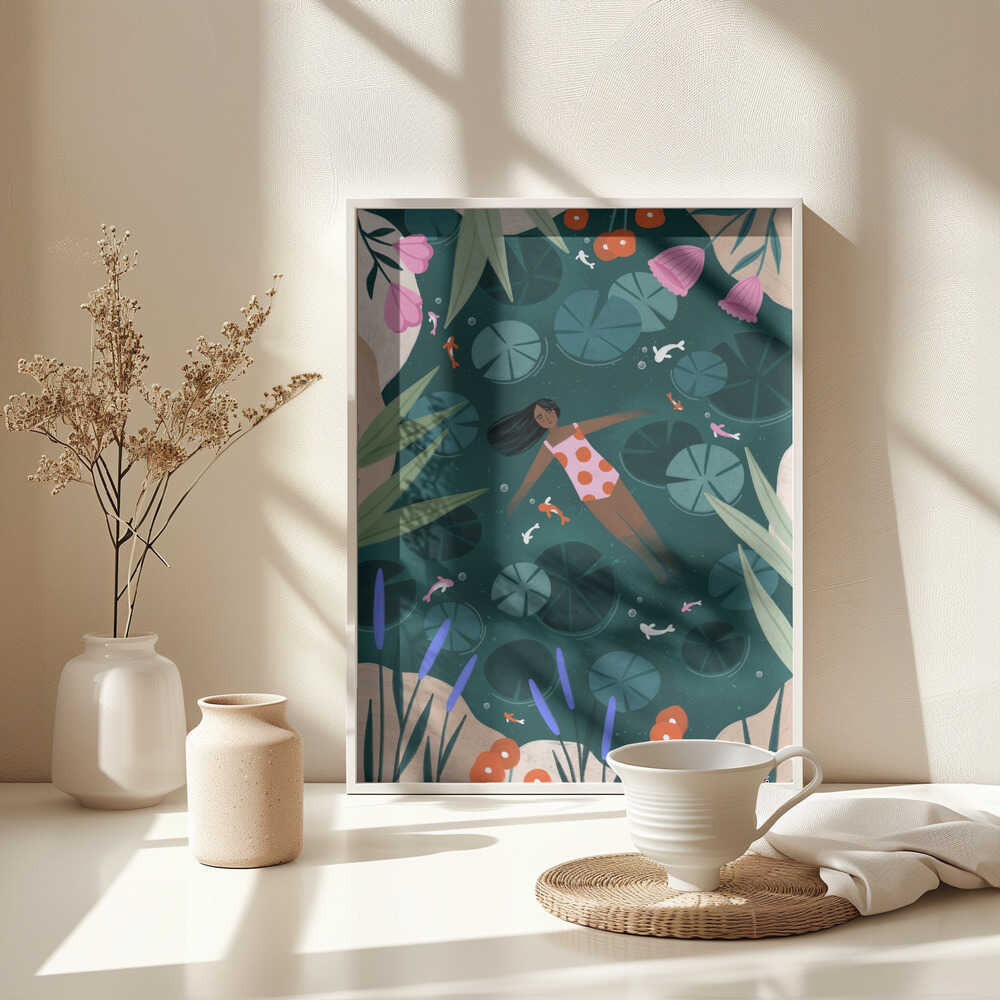 Wild Swimming von Bea Müller - Poster - Image 5