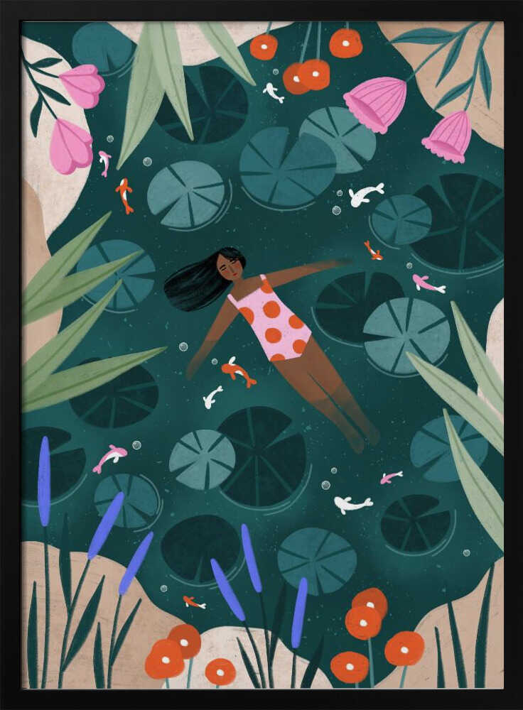 Wild Swimming von Bea Müller - Poster - Image 8
