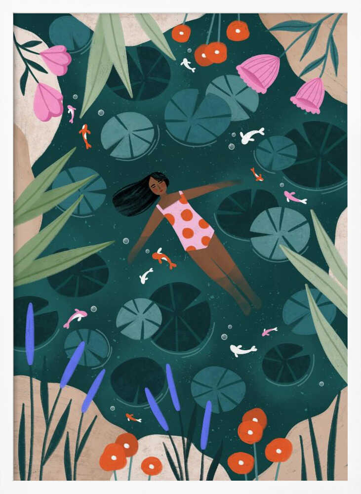 Wild Swimming von Bea Müller - Poster - Image 9