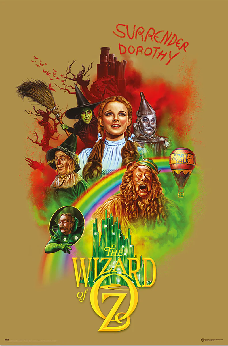 Wizard of Oz Poster Surrender Dorothy