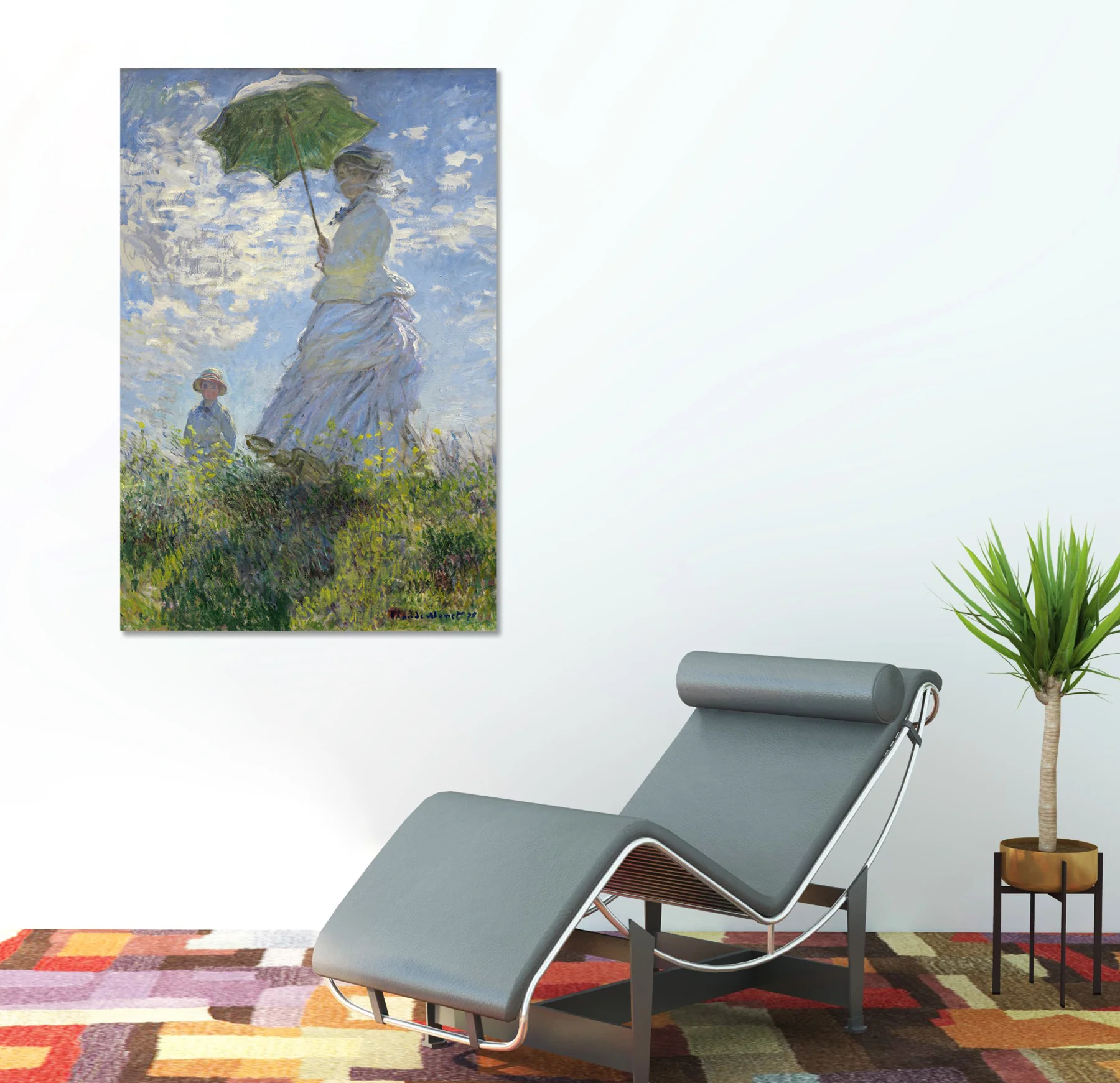 Woman With a Parasol Poster Madame Monet and Her Son - Image 6