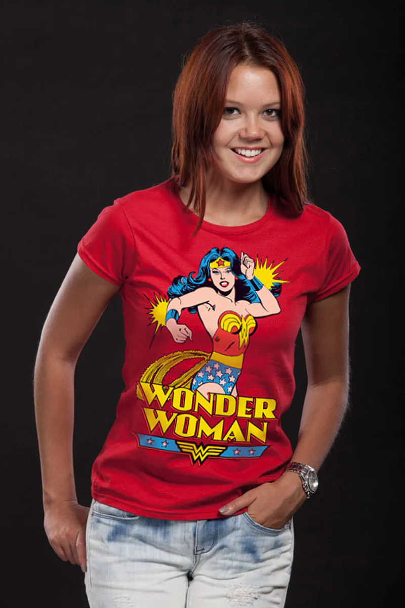 Wonder Woman Girlie Shirt Wonder Woman - Image 2