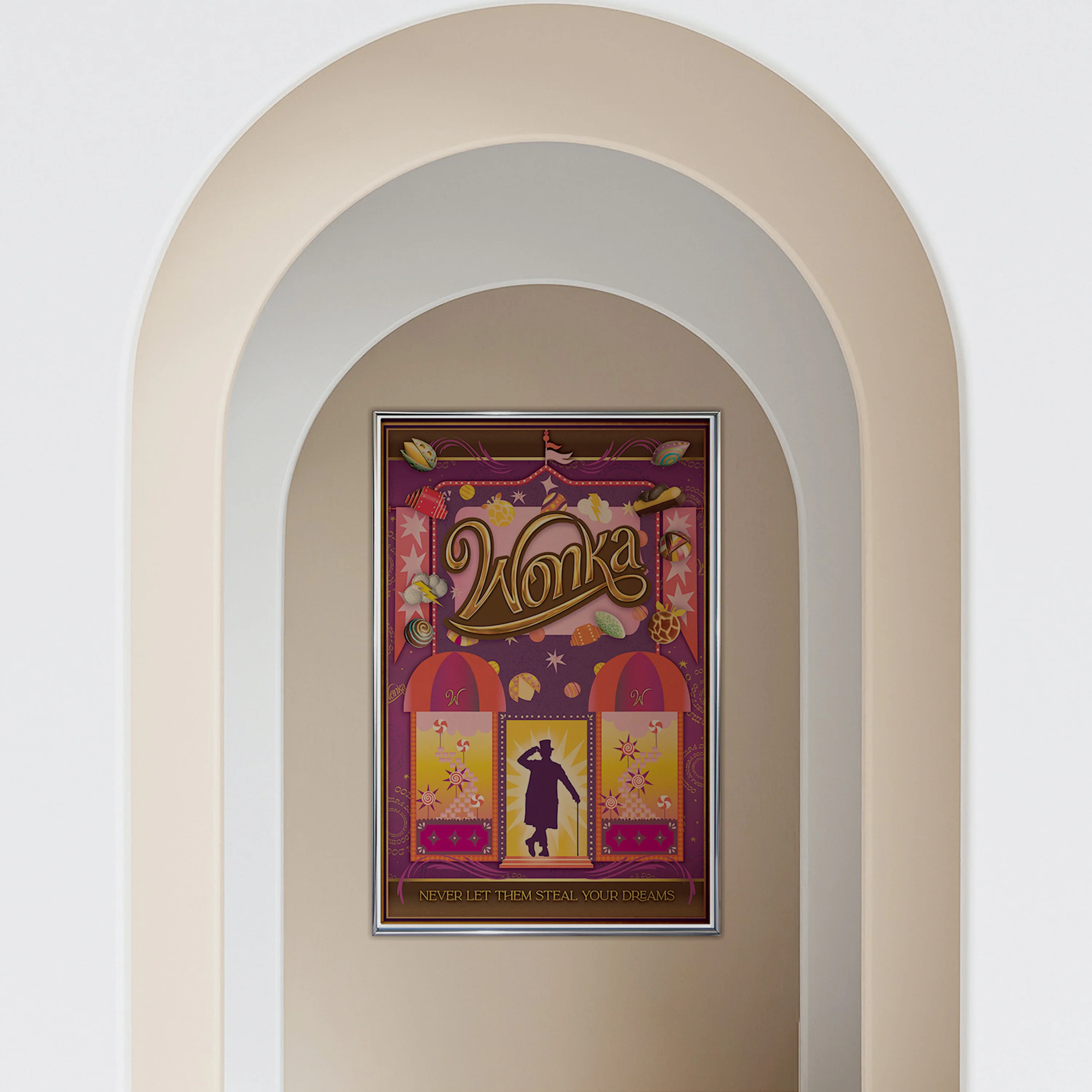 Wonka Poster Never Let Them.. Steal Your Dreams - Image 4