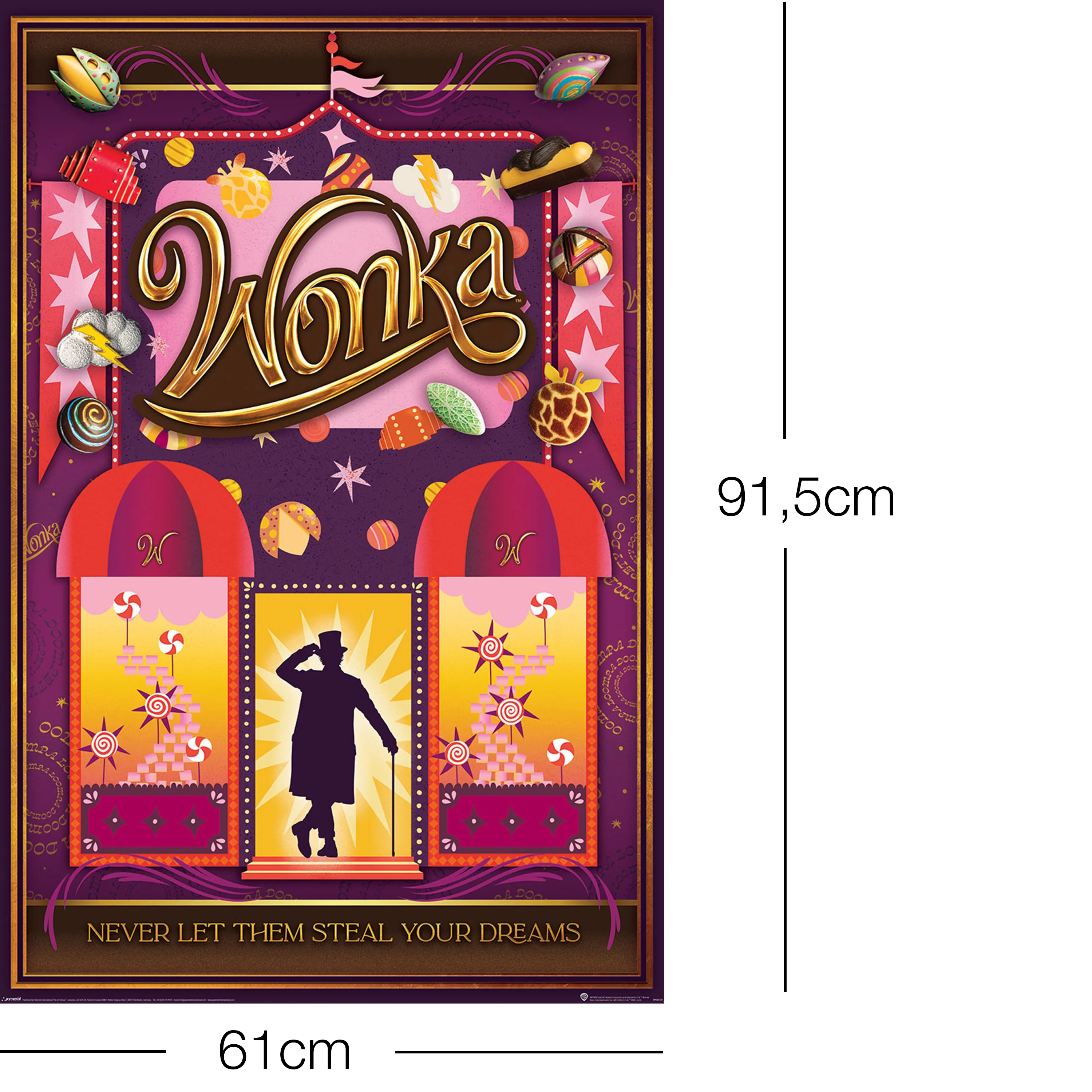 Wonka Poster Never Let Them.. Steal Your Dreams - Image 7