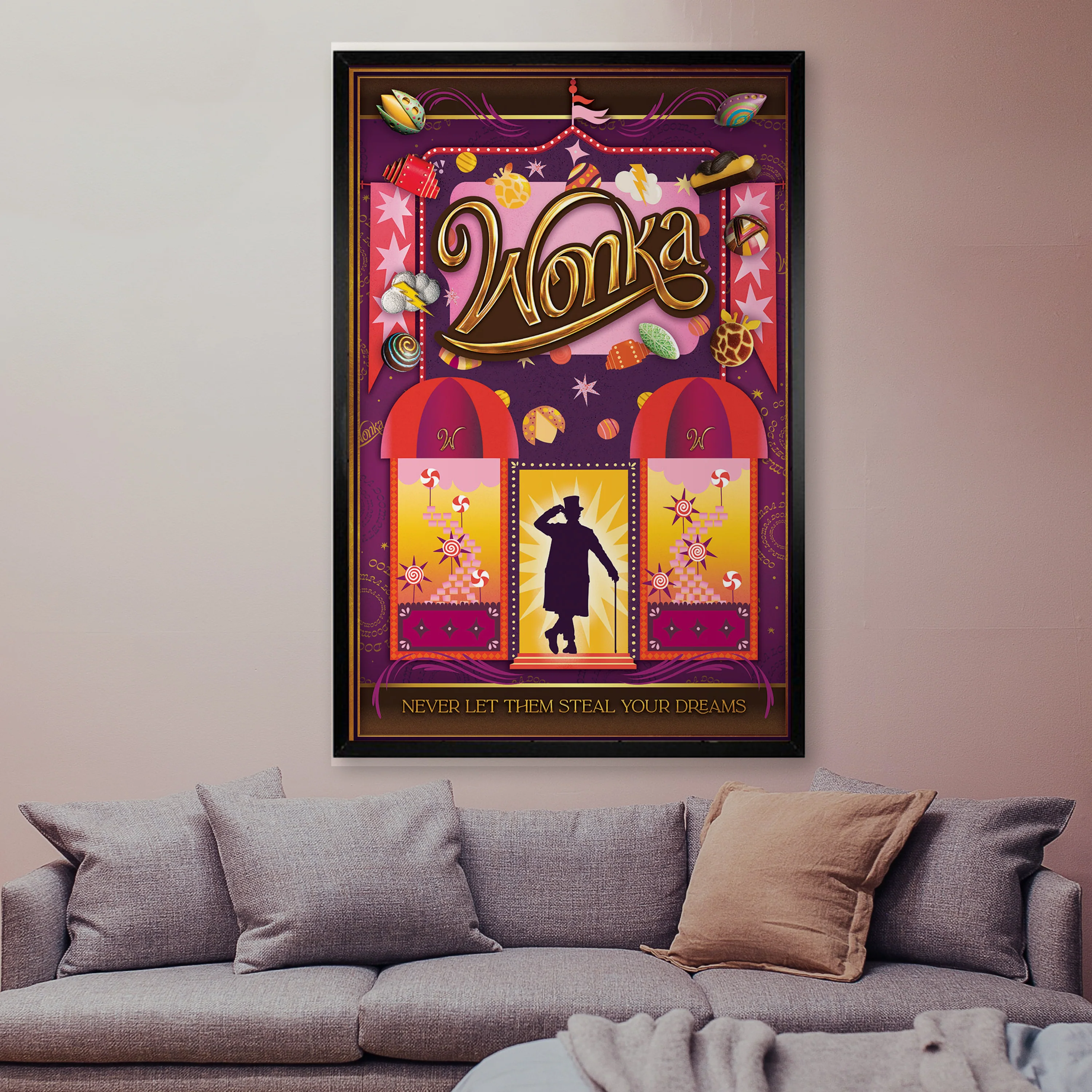 Wonka Poster Never Let Them.. Steal Your Dreams - Image 8