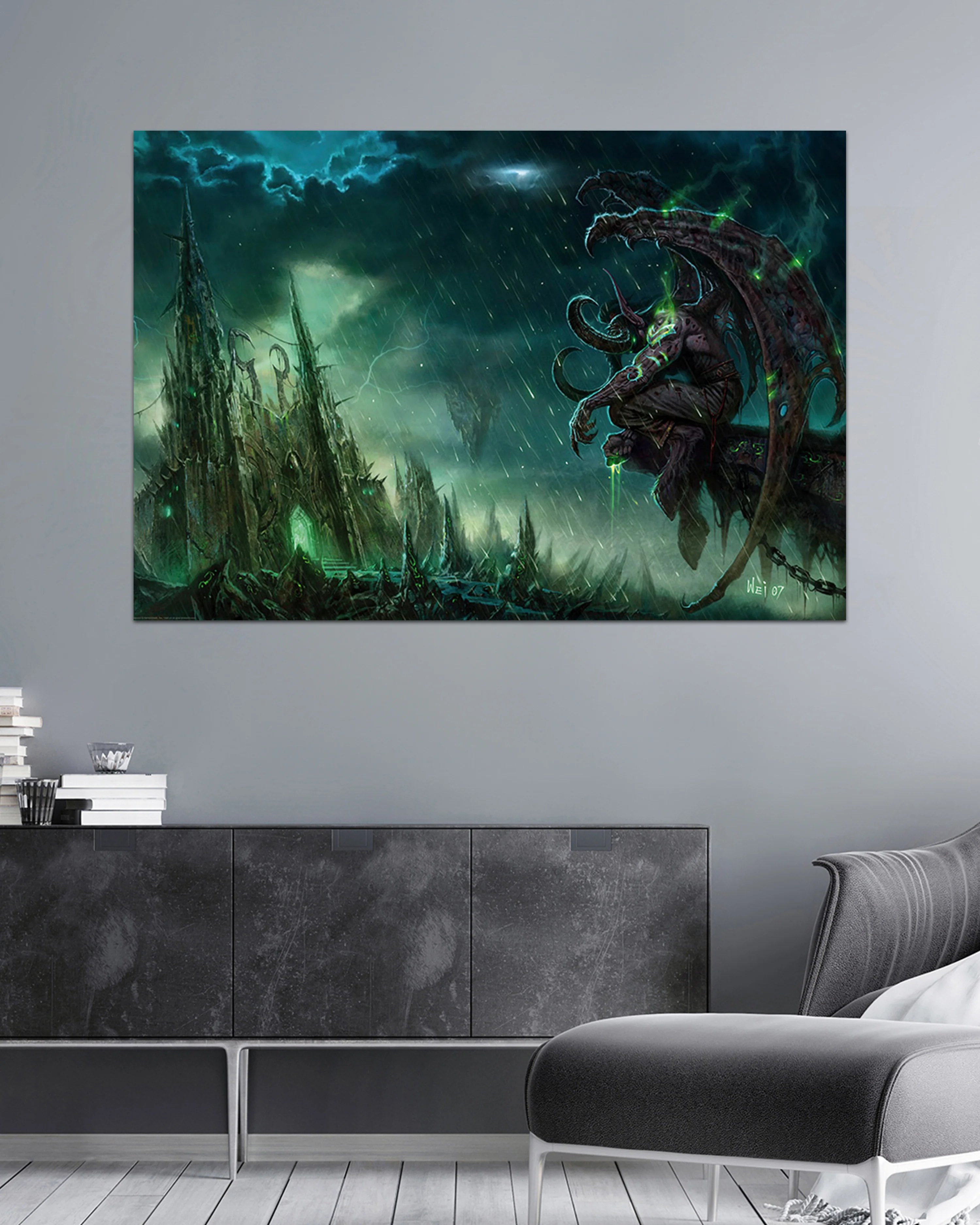 World of Warcraft Poster Illidan Stormrage - Image 3