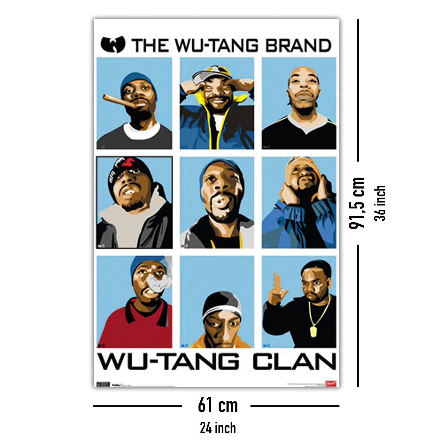 Wu-Tang Clan Poster The Wu-Tang Brand - Image 5