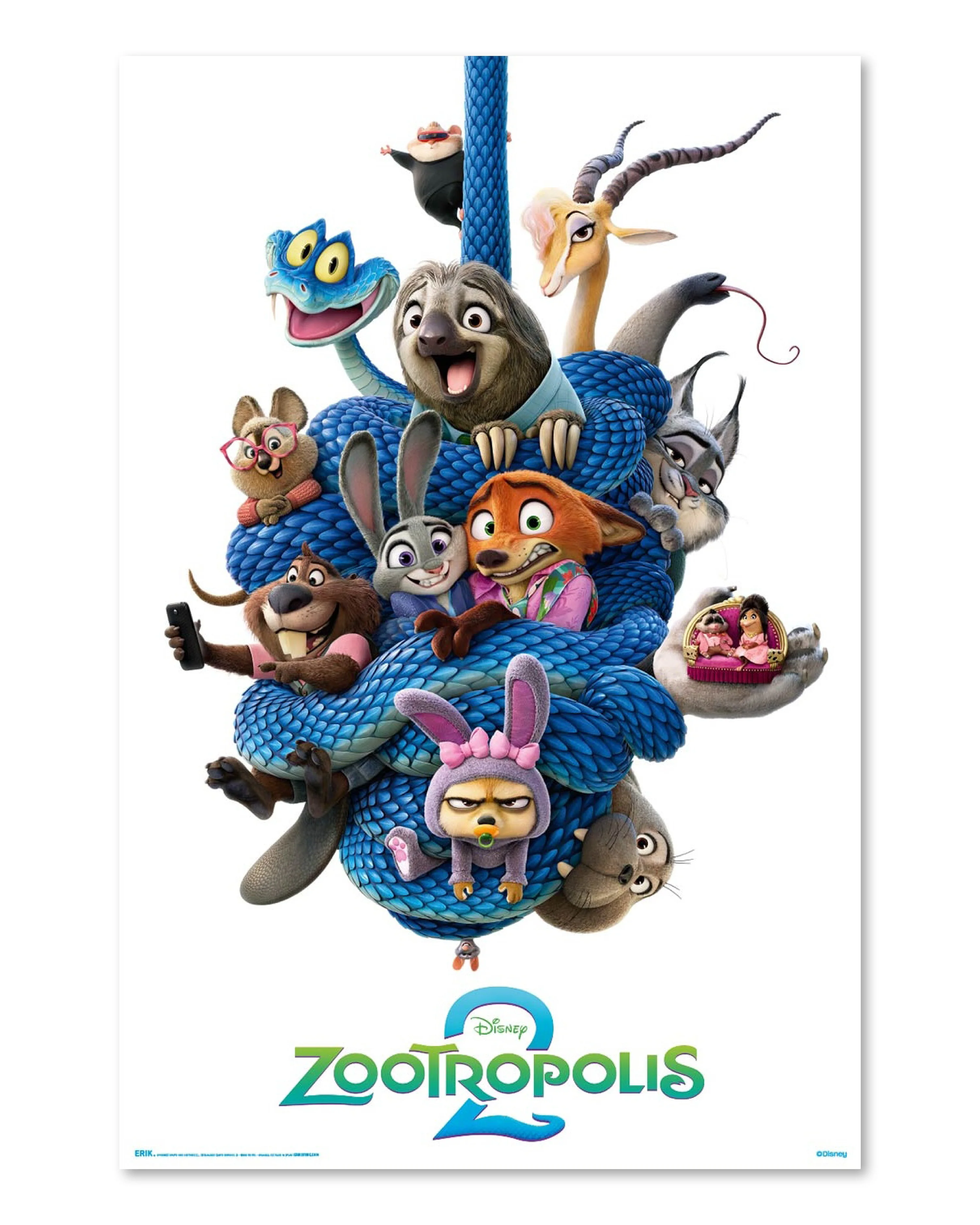 Zoomania 2 Poster Hauptplakat Zootropolis 2