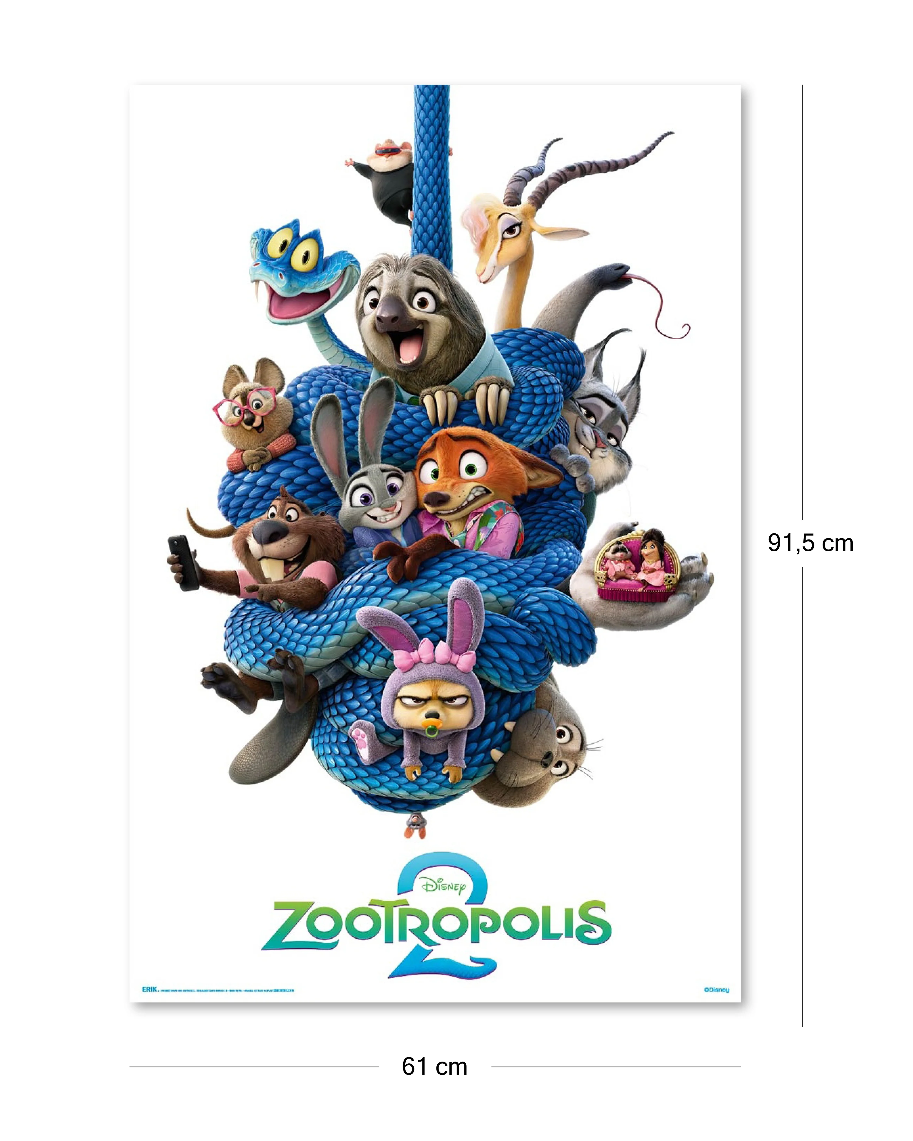 Zoomania 2 Poster Hauptplakat Zootropolis 2 - Image 2