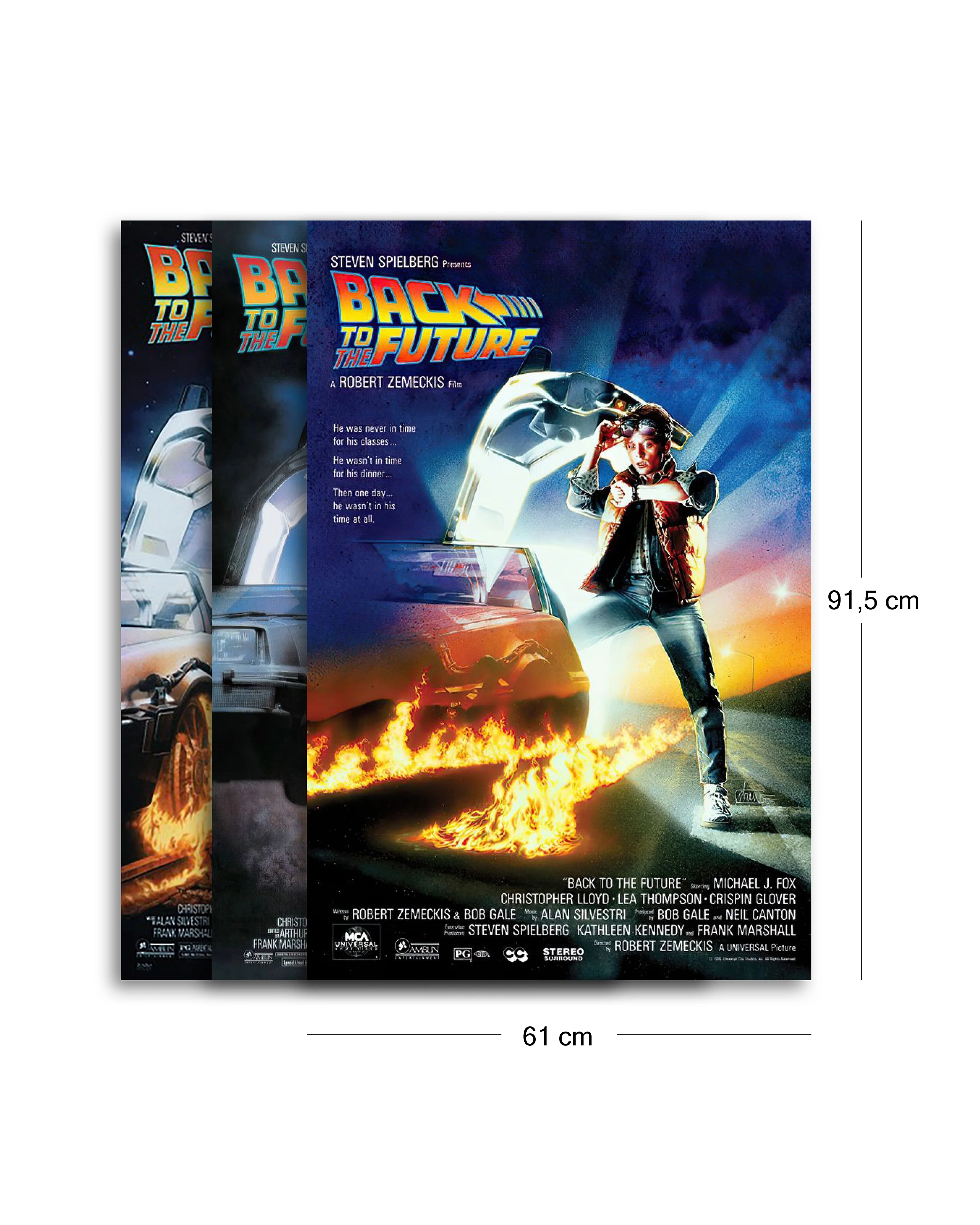 Zurück in die Zukunft I - III Posterset - Image 8