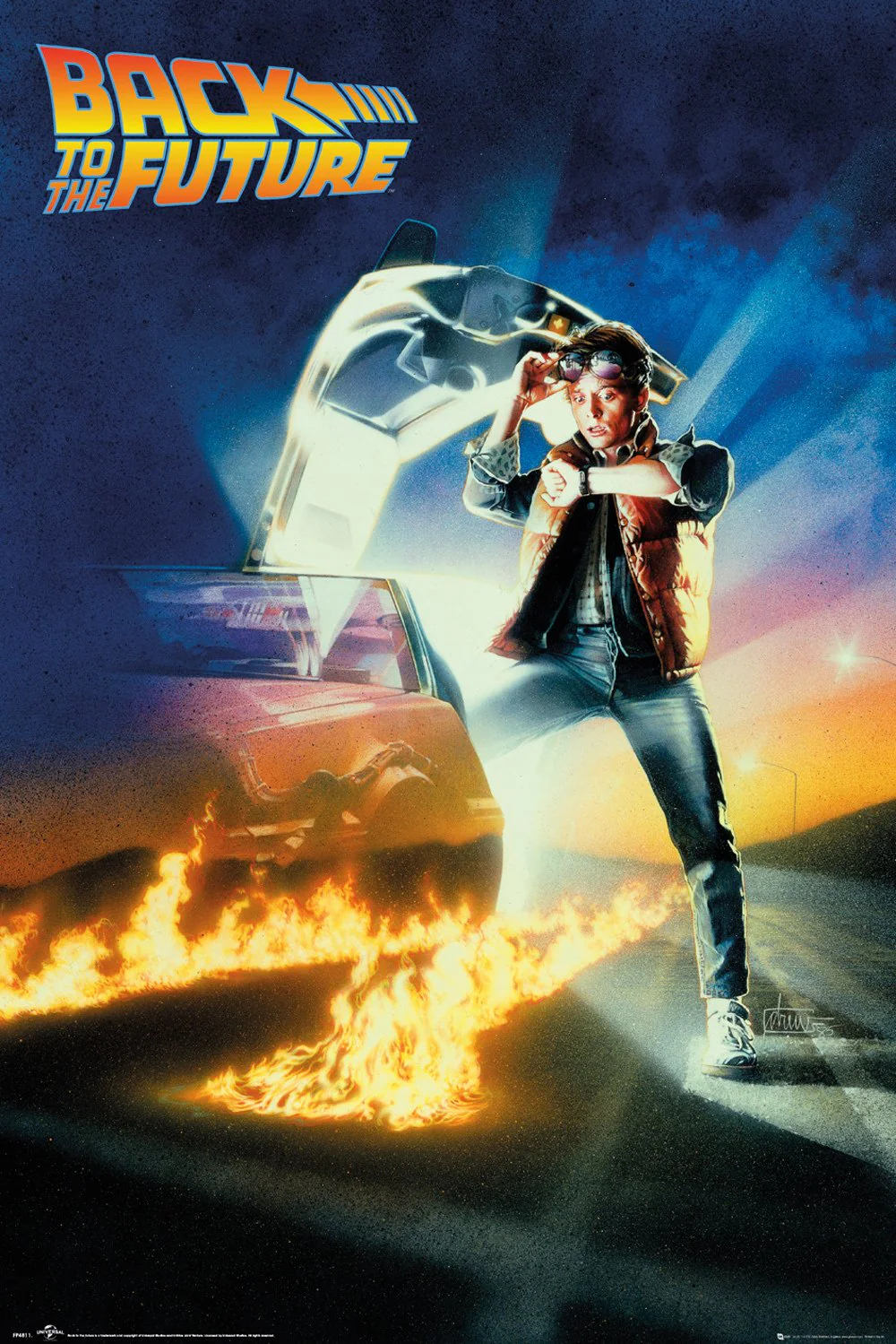 Zurück in die Zukunft Poster Michael J. Fox